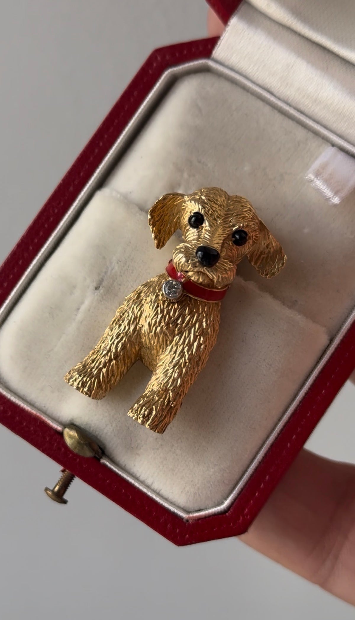 Vintage Cartier Terrier Brooch