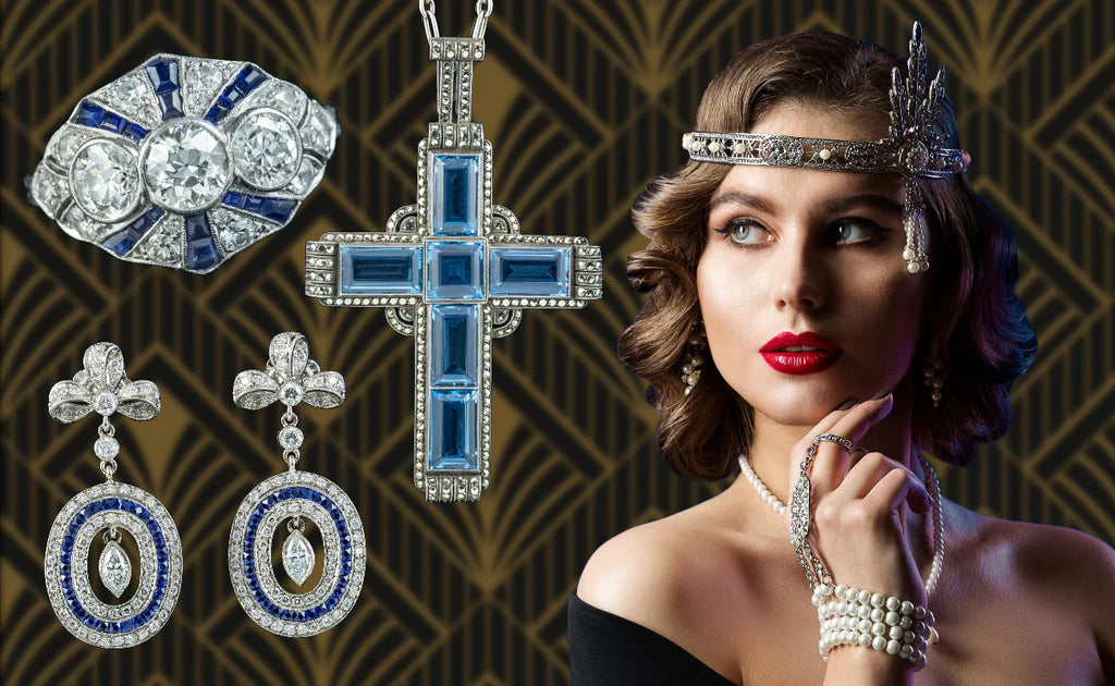 Art Deco Jewellery: Bold Geometry, Glamour, and How to Identify Genuine Pieces