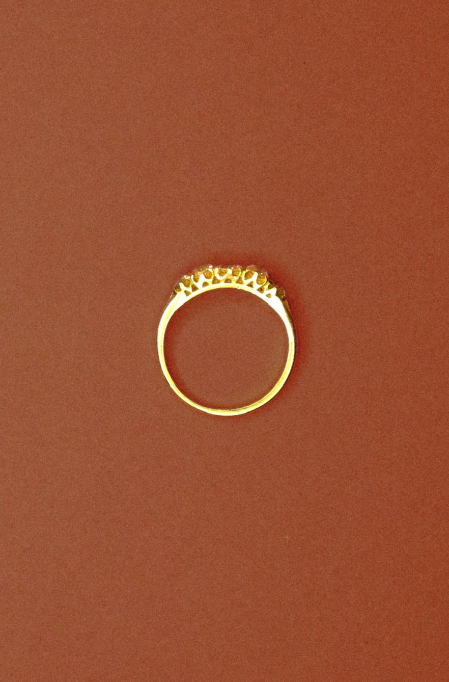 Antique Diamond Five Stone Ring