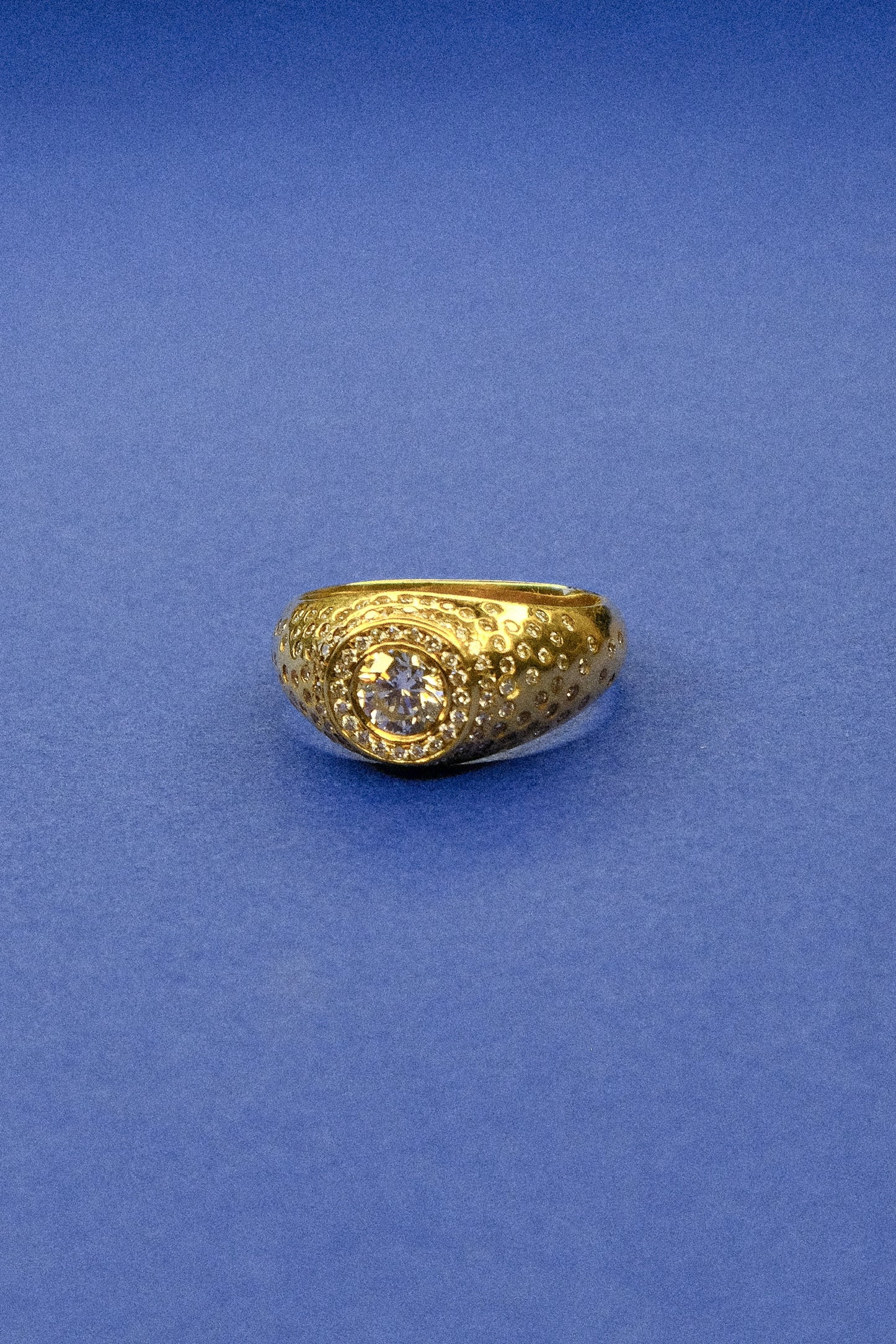 Vintage Abstract Diamond Ring