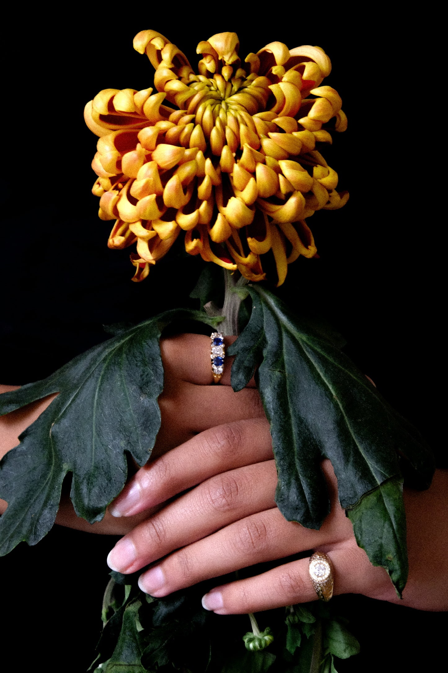 Vintage Abstract Diamond Ring