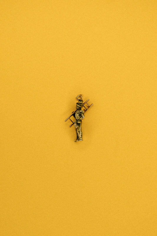 Antique Chimney Sweep Pendant Charm