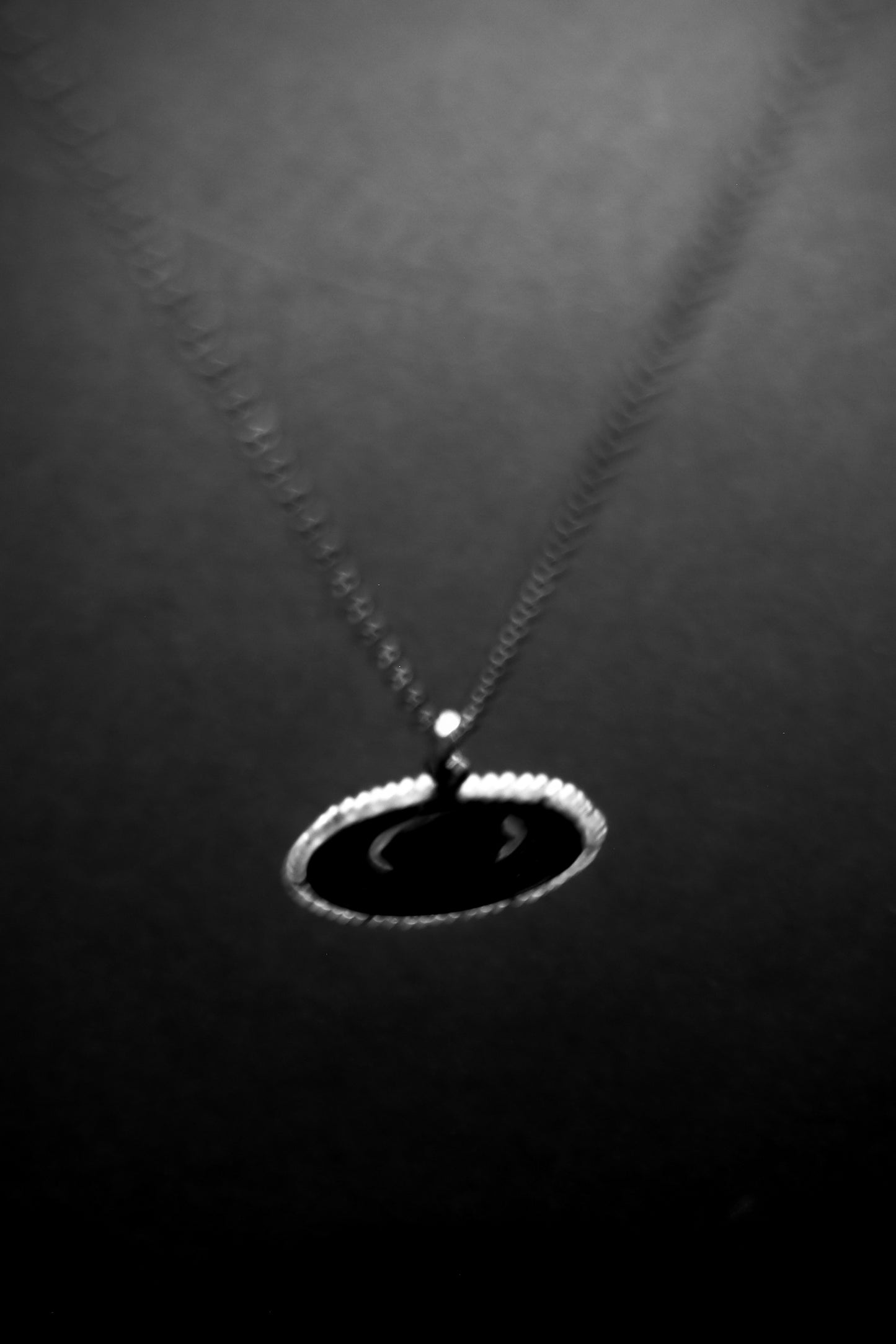 French 19th-Century Plique-à-Jour Pendant by P.L. Dasset