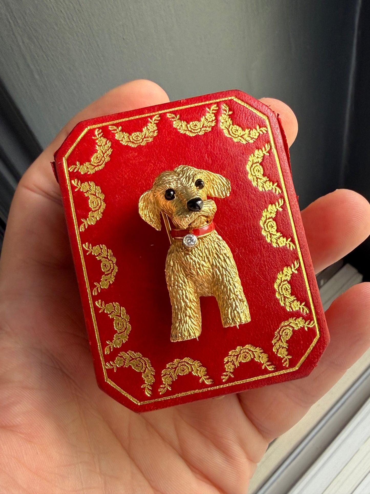 Vintage Cartier Terrier Brooch